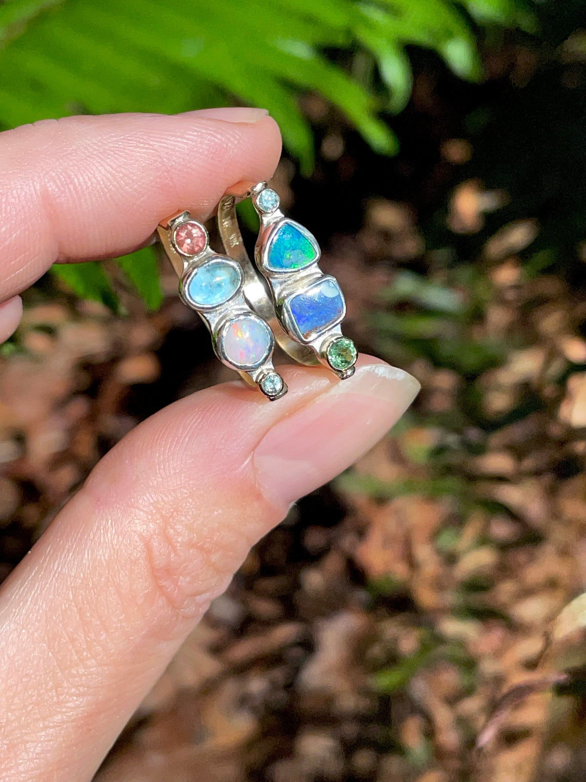 Golden Gem Collector Ring Size 8.5