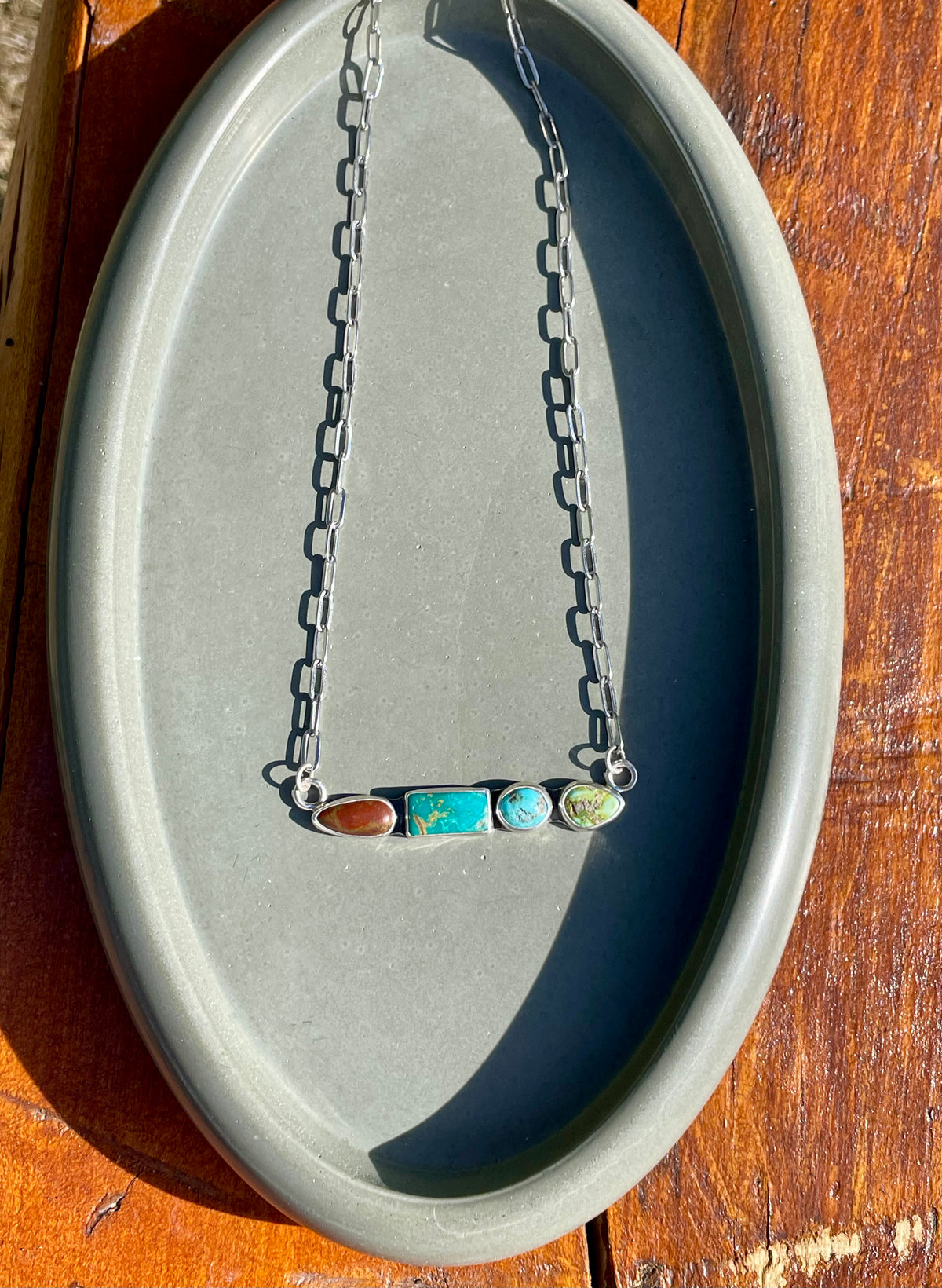 Straight Gem Collector Necklace 1