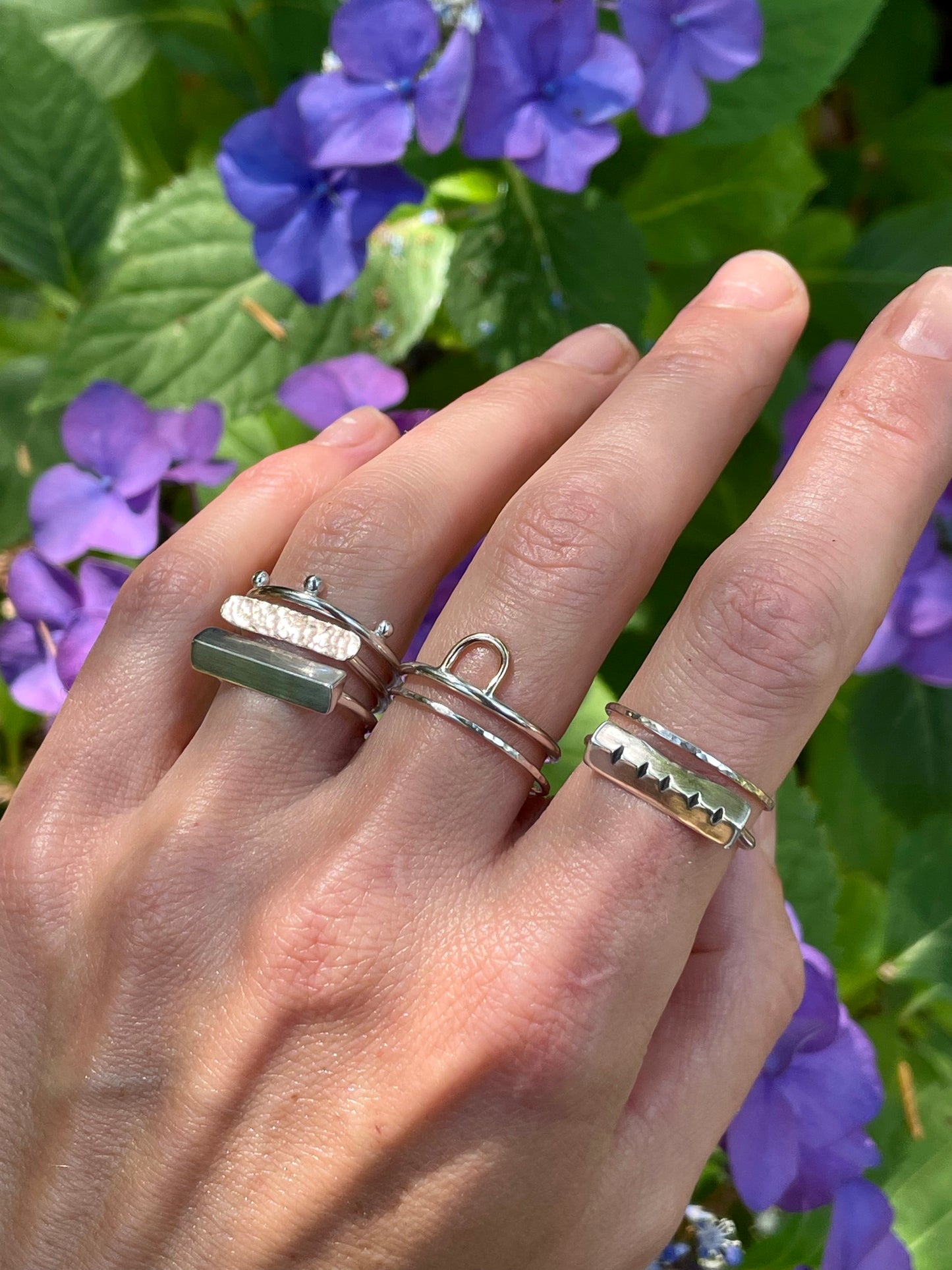 The Delicate Twin Stacking Rings *Live Your Life Collection