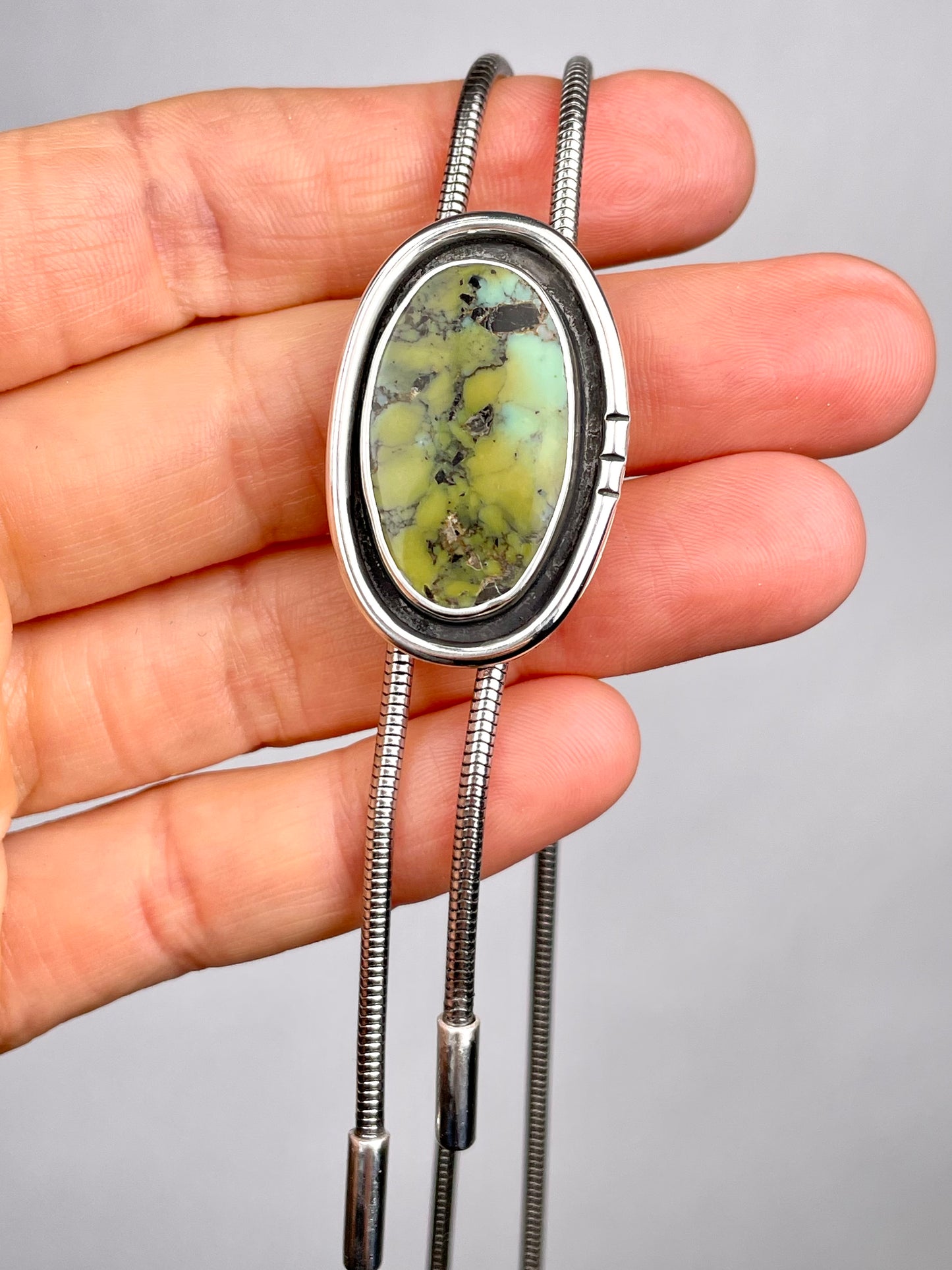 Variscite Chain Bolo