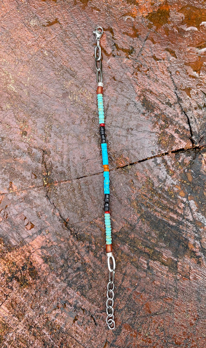 Beaded Turquoise Bracelet 6