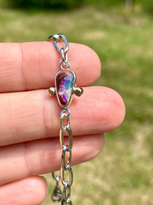 Mexican Fire Opal Bracelet 2