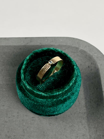 Montana Sapphire Gold Ring