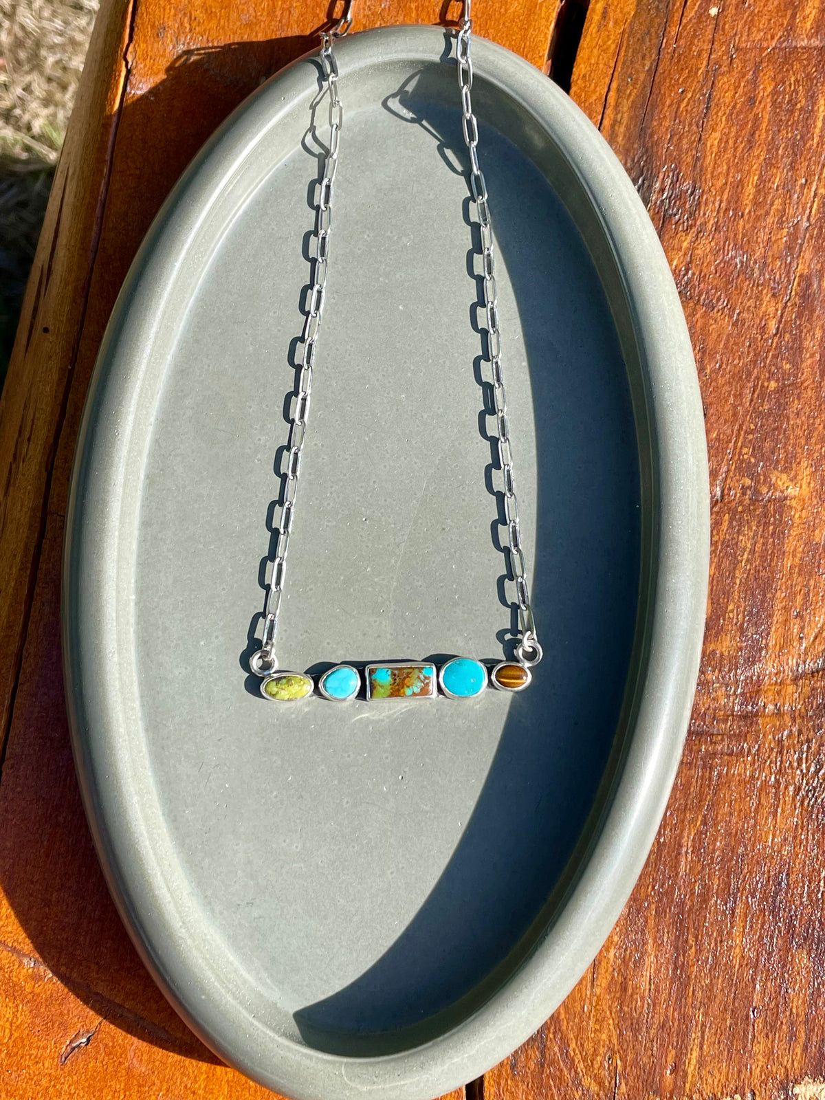 Straight Gem Collector Necklace 2