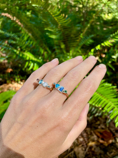 Golden Gem Collector Ring Size 8.5