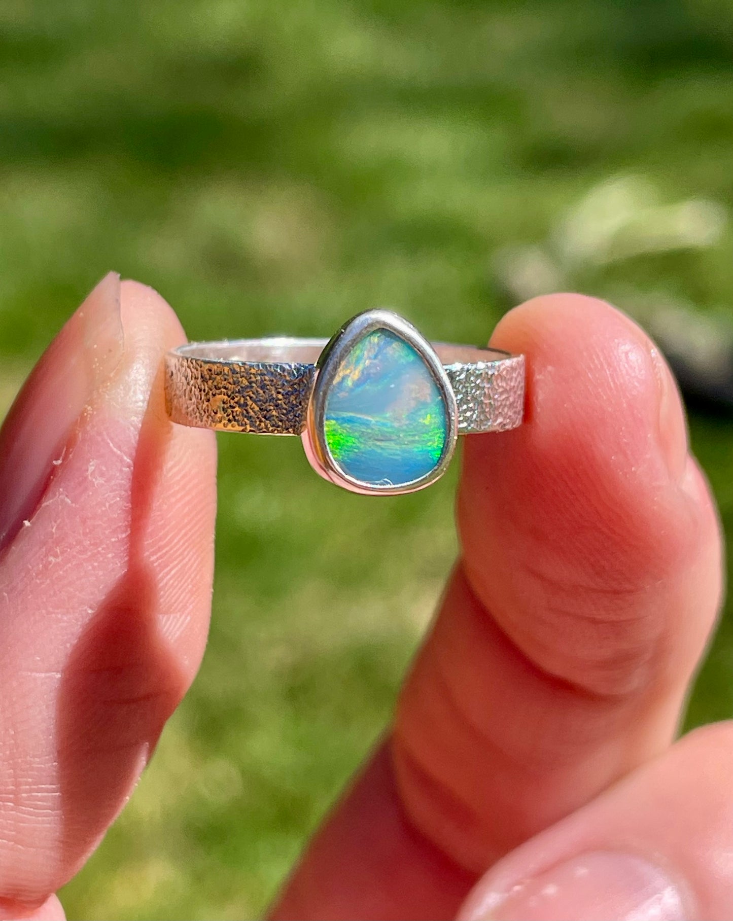 Australian Opal Ring Size 8