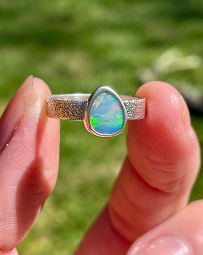 Australian Opal Ring Size 8