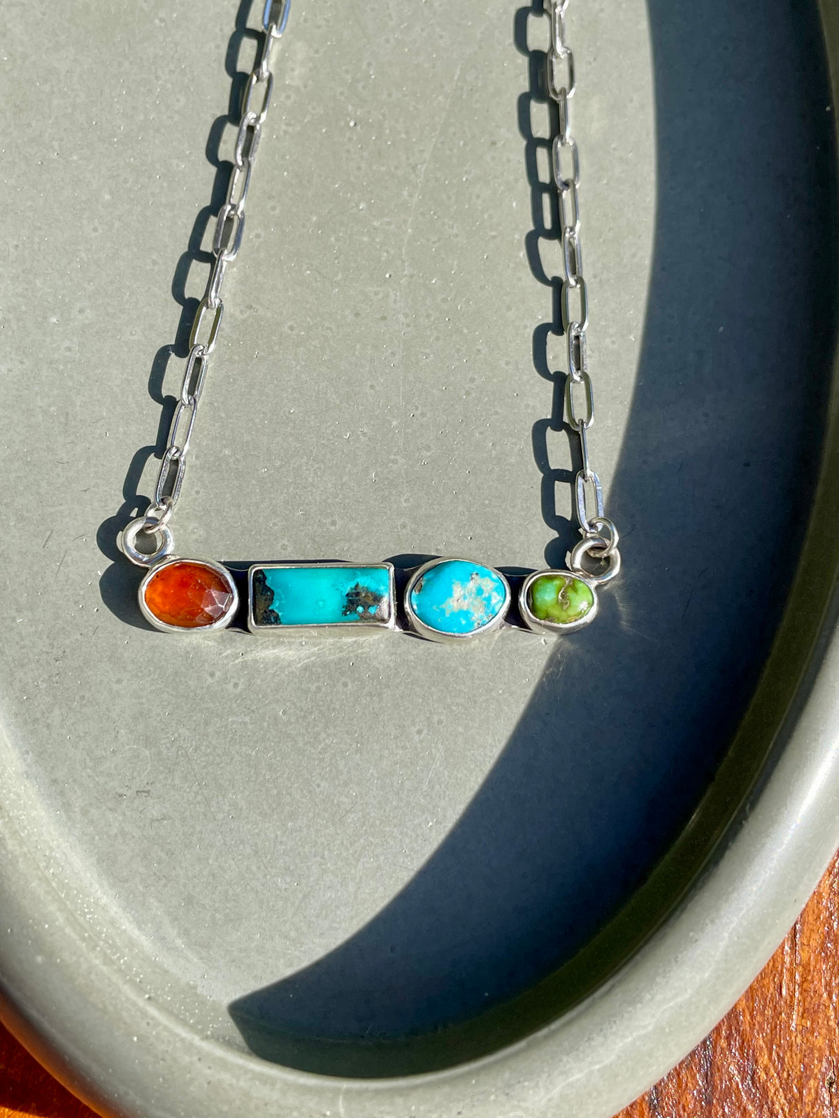 Straight Gem Collector Necklace 3