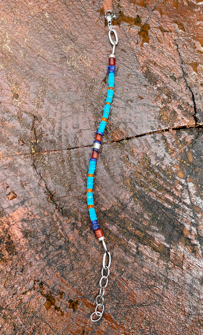 Beaded Turquoise Bracelet 1