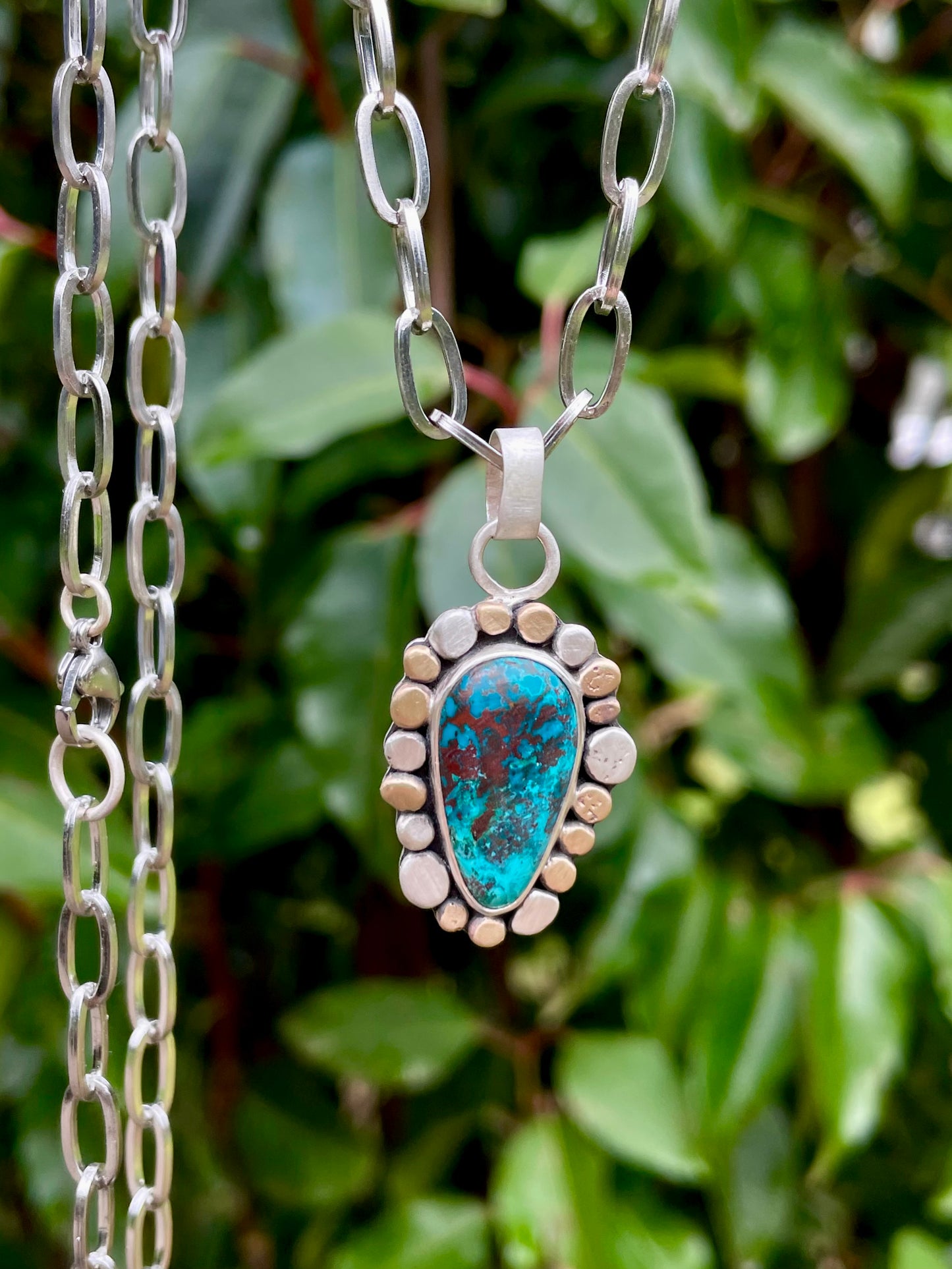Chrysocolla Bloom Necklace