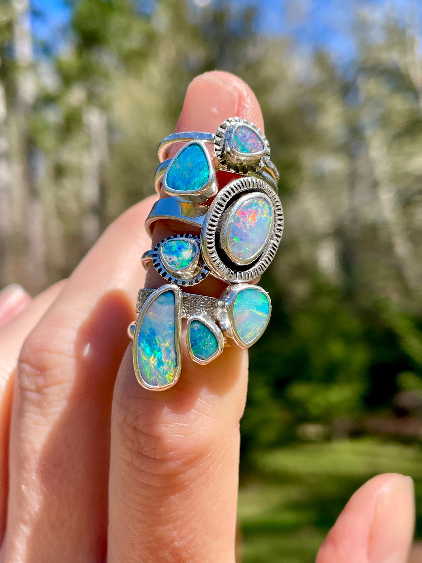 Australian Opal Ring Size 6