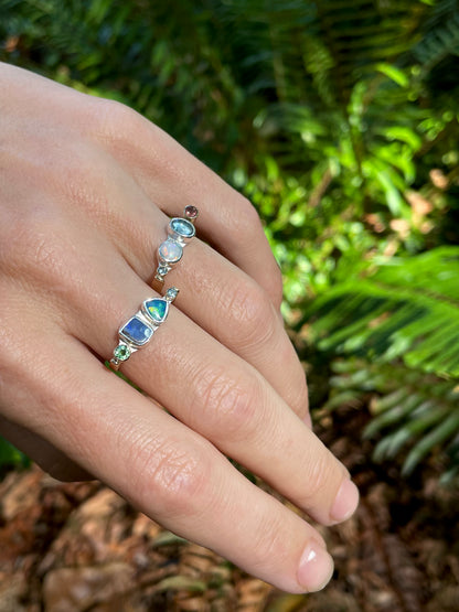 Golden Gem Collector Ring Size 8.5