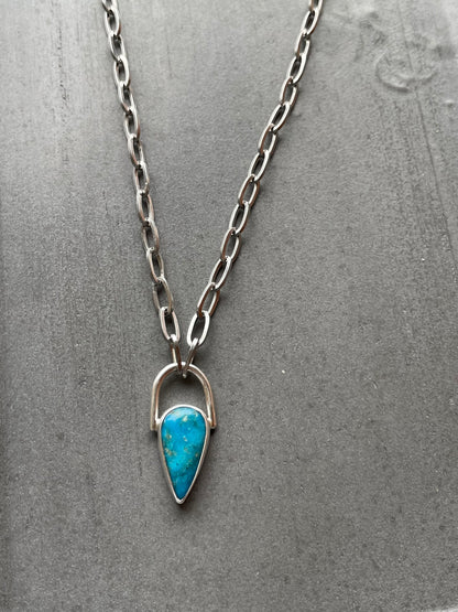 Turquoise Chain Necklace