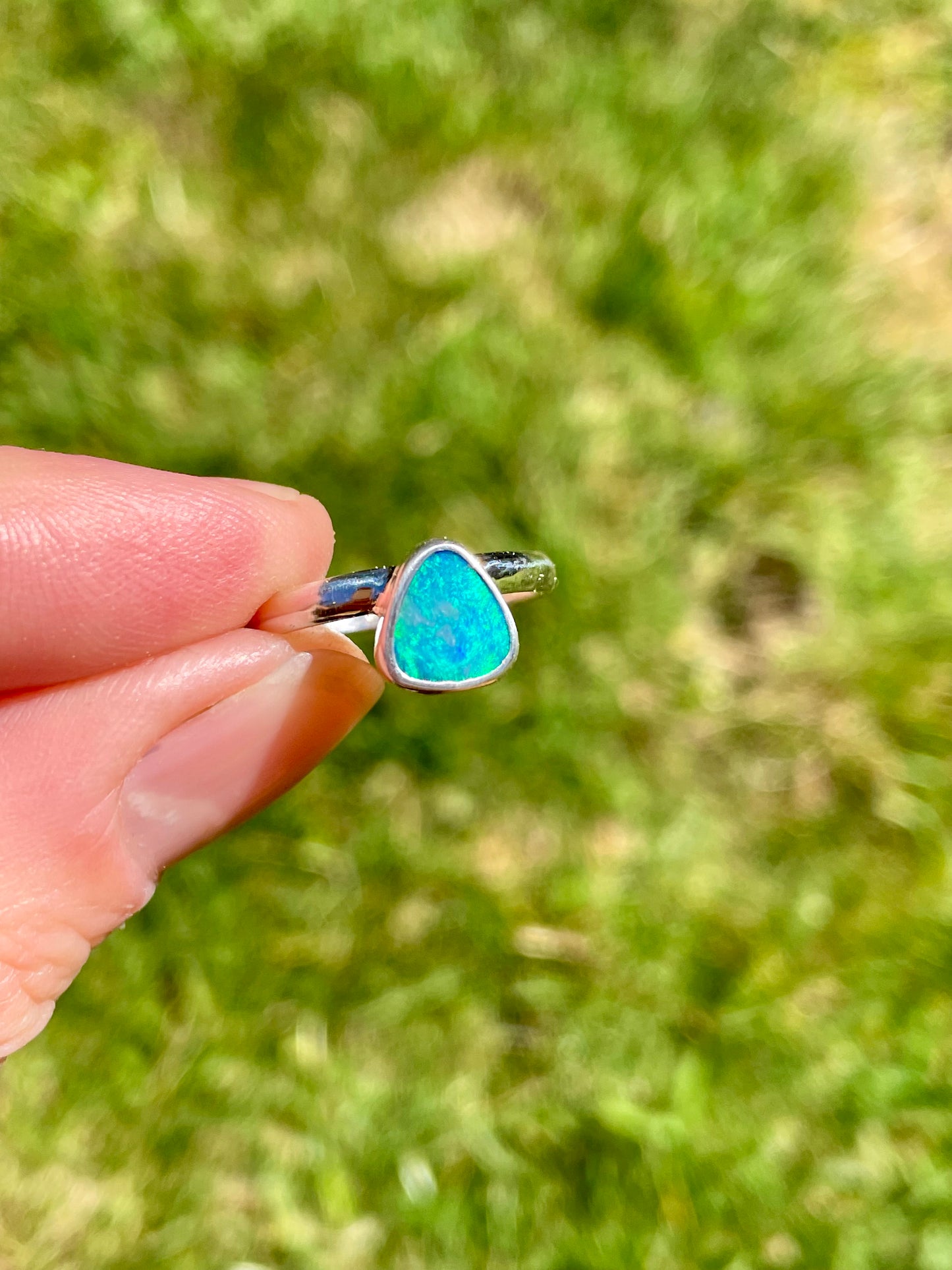 Australian Opal Ring Size 6.25