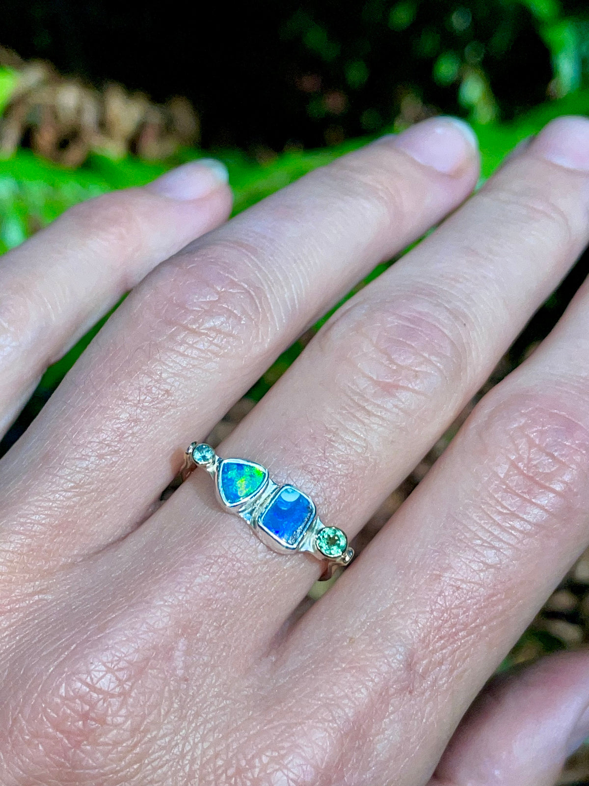 Golden Gem Collector Ring Size 8.5