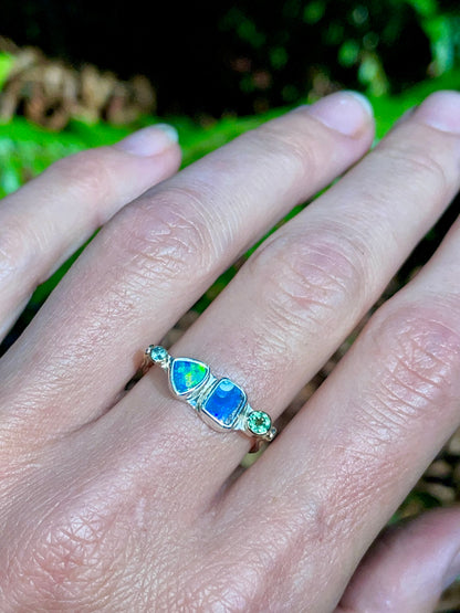 Golden Gem Collector Ring Size 8.5