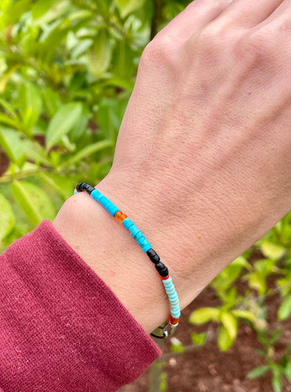 Beaded Turquoise Bracelet 6
