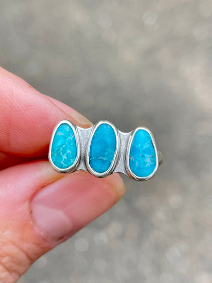 Made-To-Order Tripple Turquoise Ring