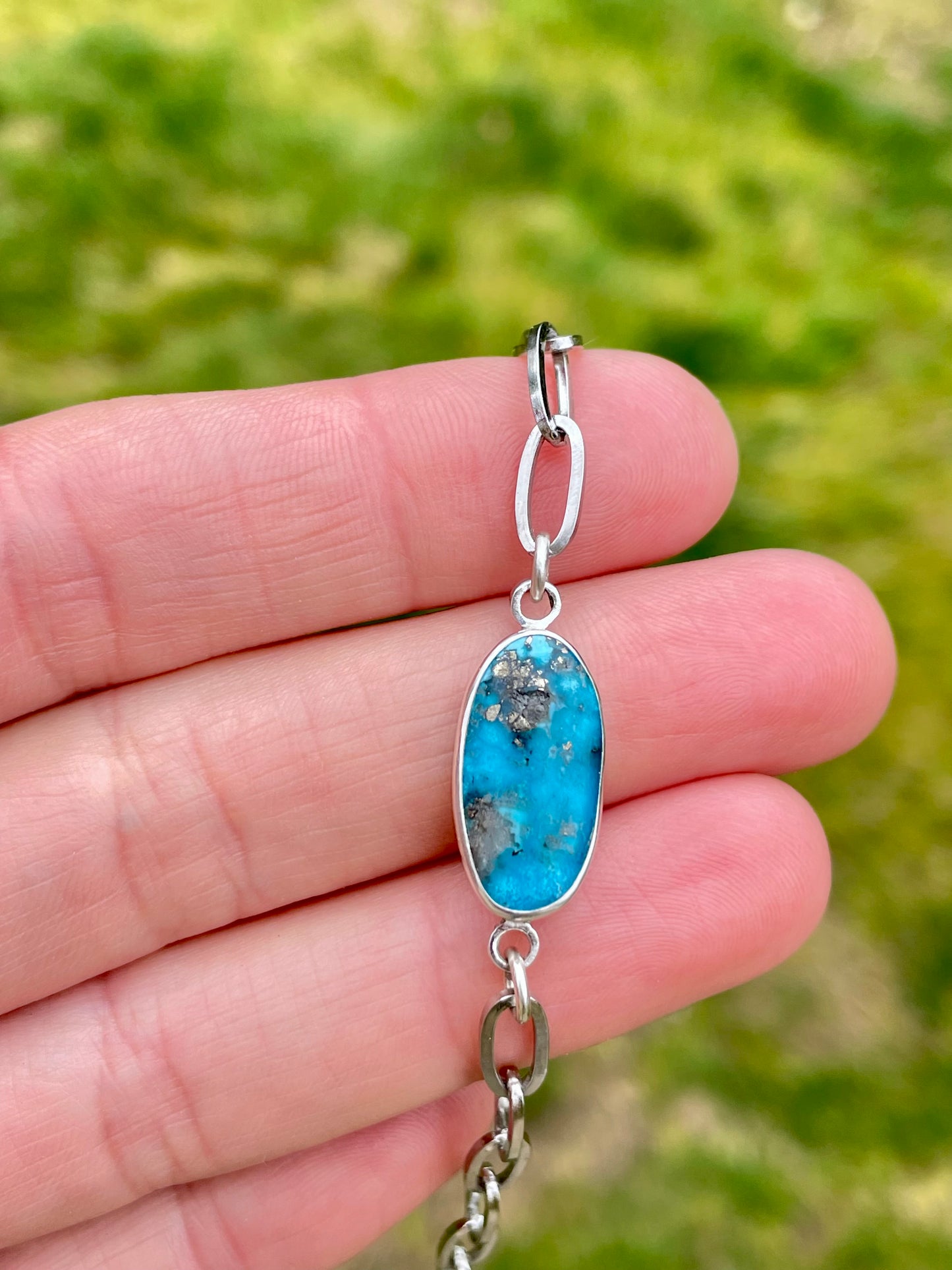 Turquoise Chain Bracelet 4