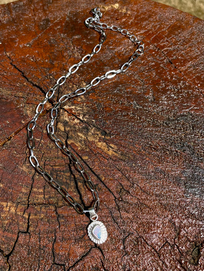Recycled Australian Opal Pendant 2