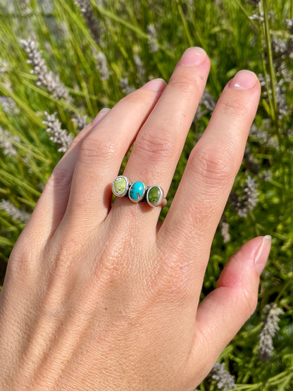 Turquoise collectors ring size 8
