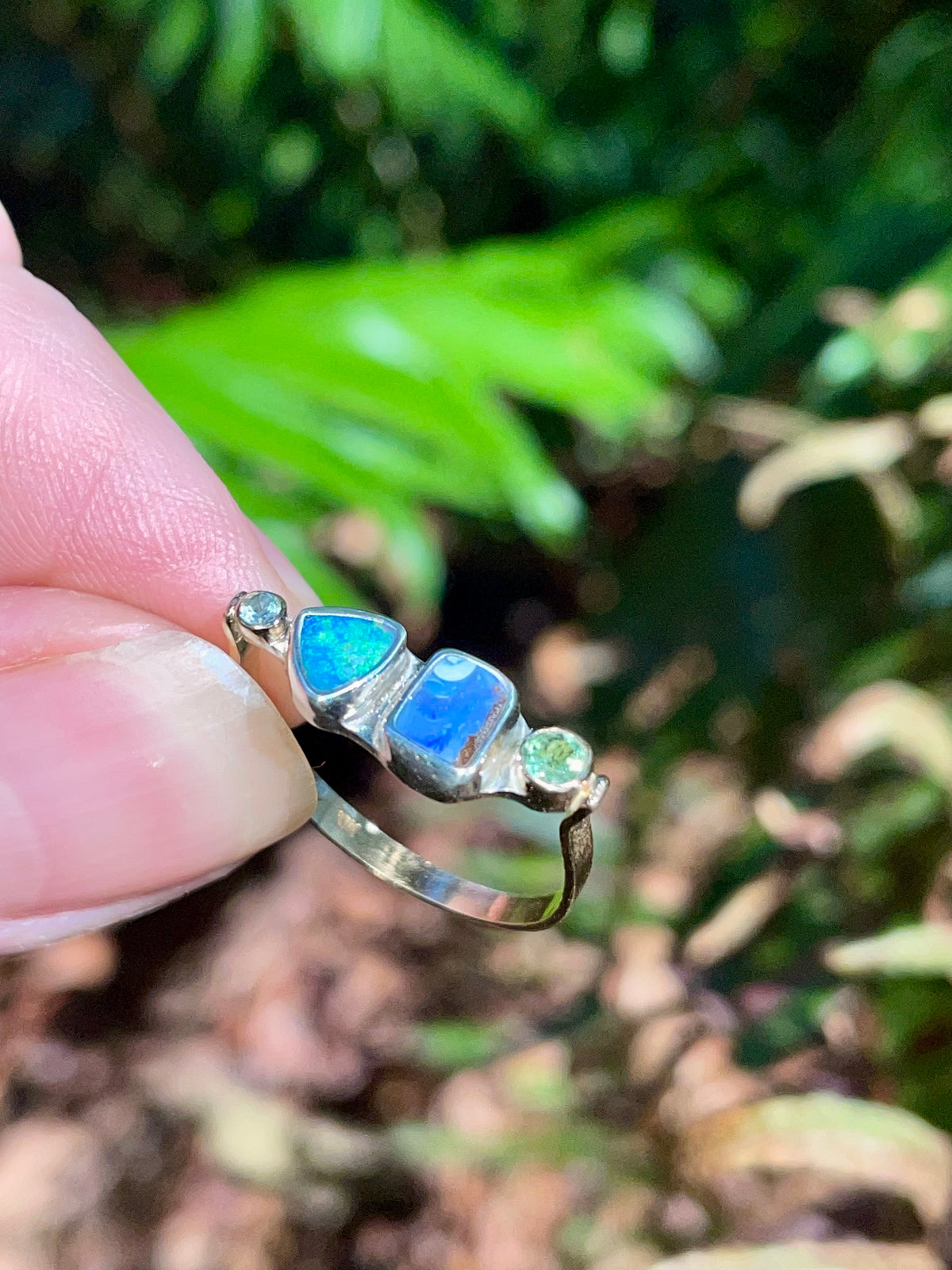 Golden Gem Collector Ring Size 8.5
