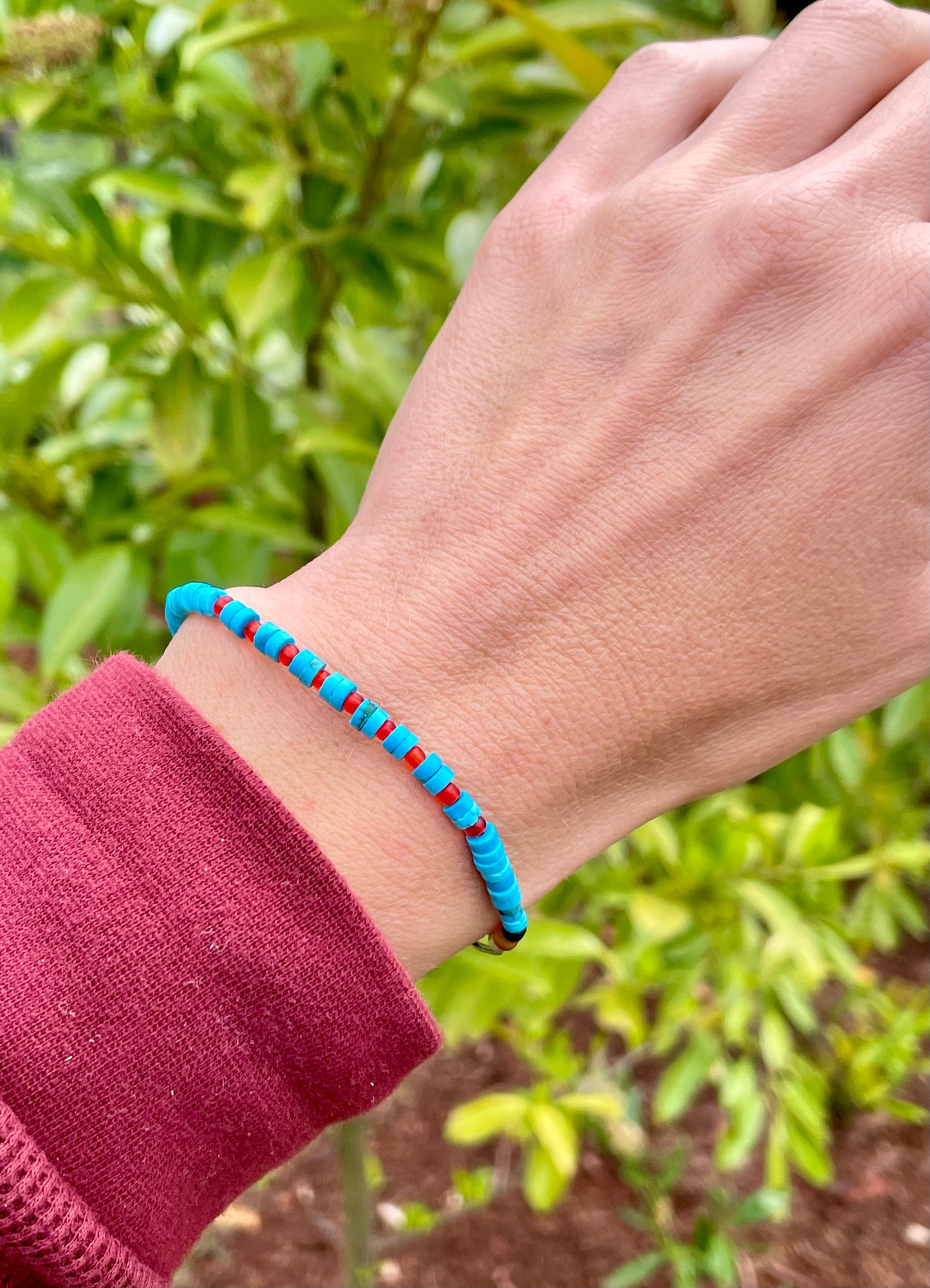 Beaded Turquoise Bracelet 2