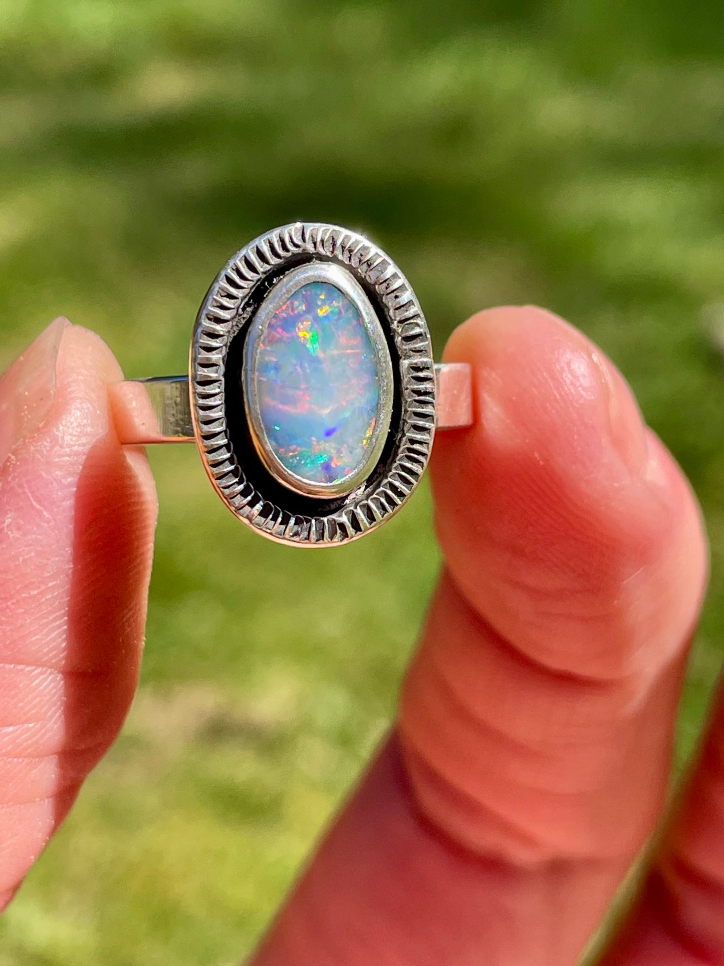 Australian Opal Ring Size 7