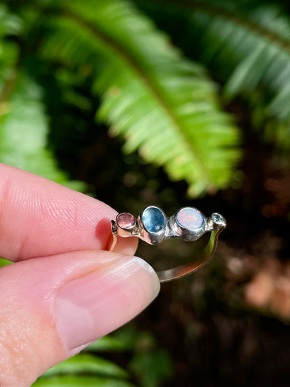 Golden Gem Collector Ring Size 8