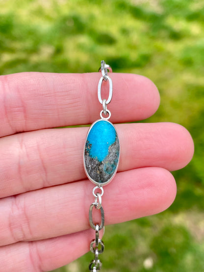 Turquoise Chain Bracelet 1