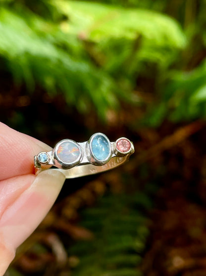 Golden Gem Collector Ring Size 8