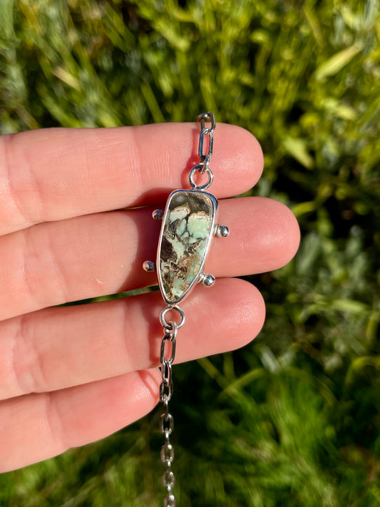 Variscite Chain Bracelet 3