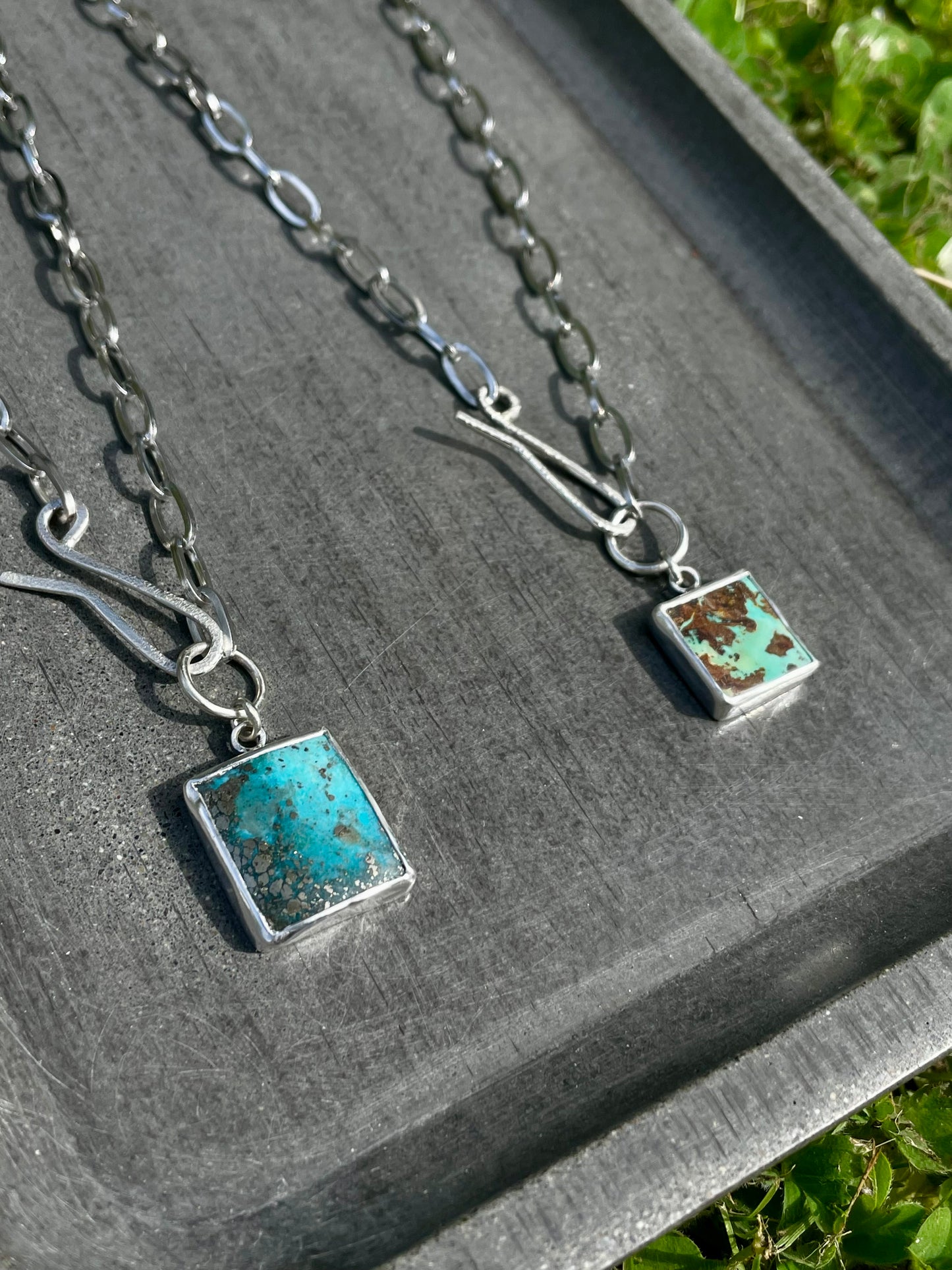 Turquoise Chain Necklace 1