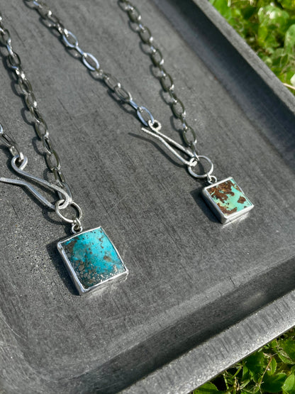 Turquoise Chain Necklace 1