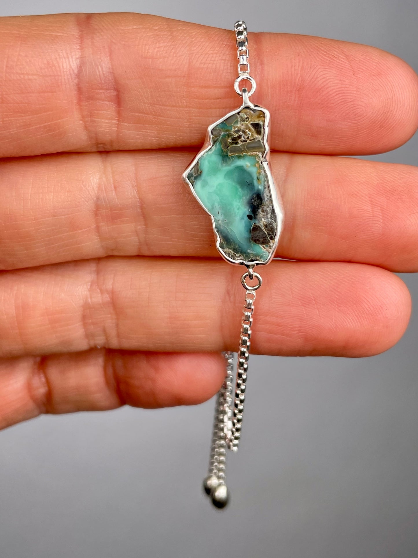 Adjustable Variscite Brancelet 3