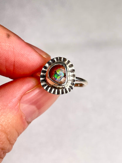 Mexican Fire Opal size 7
