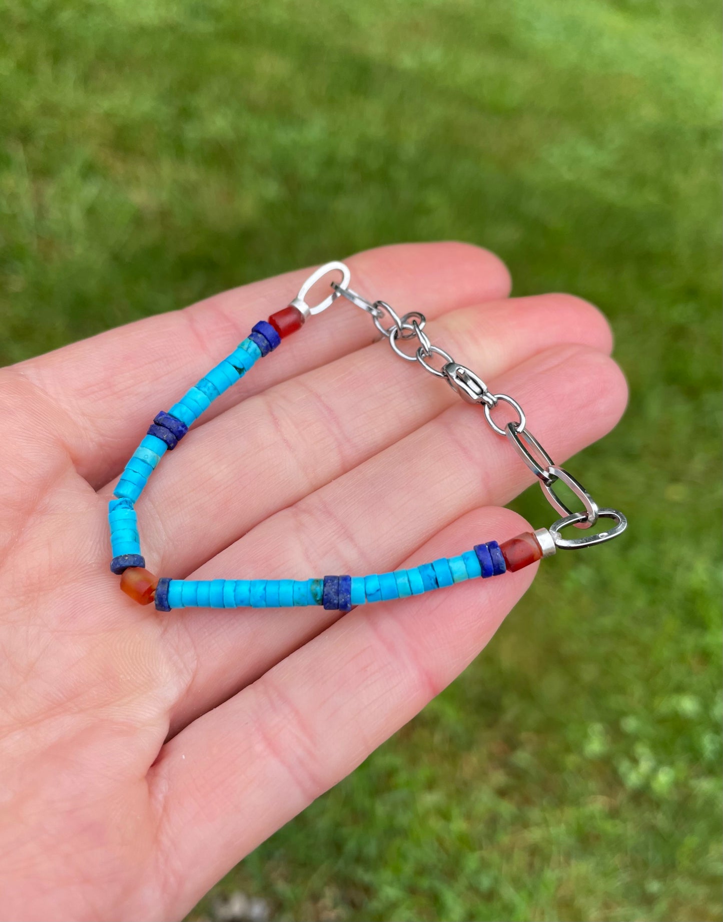 Beaded Turquoise Bracelet 5