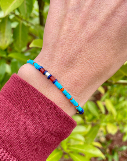Beaded Turquoise Bracelet 1