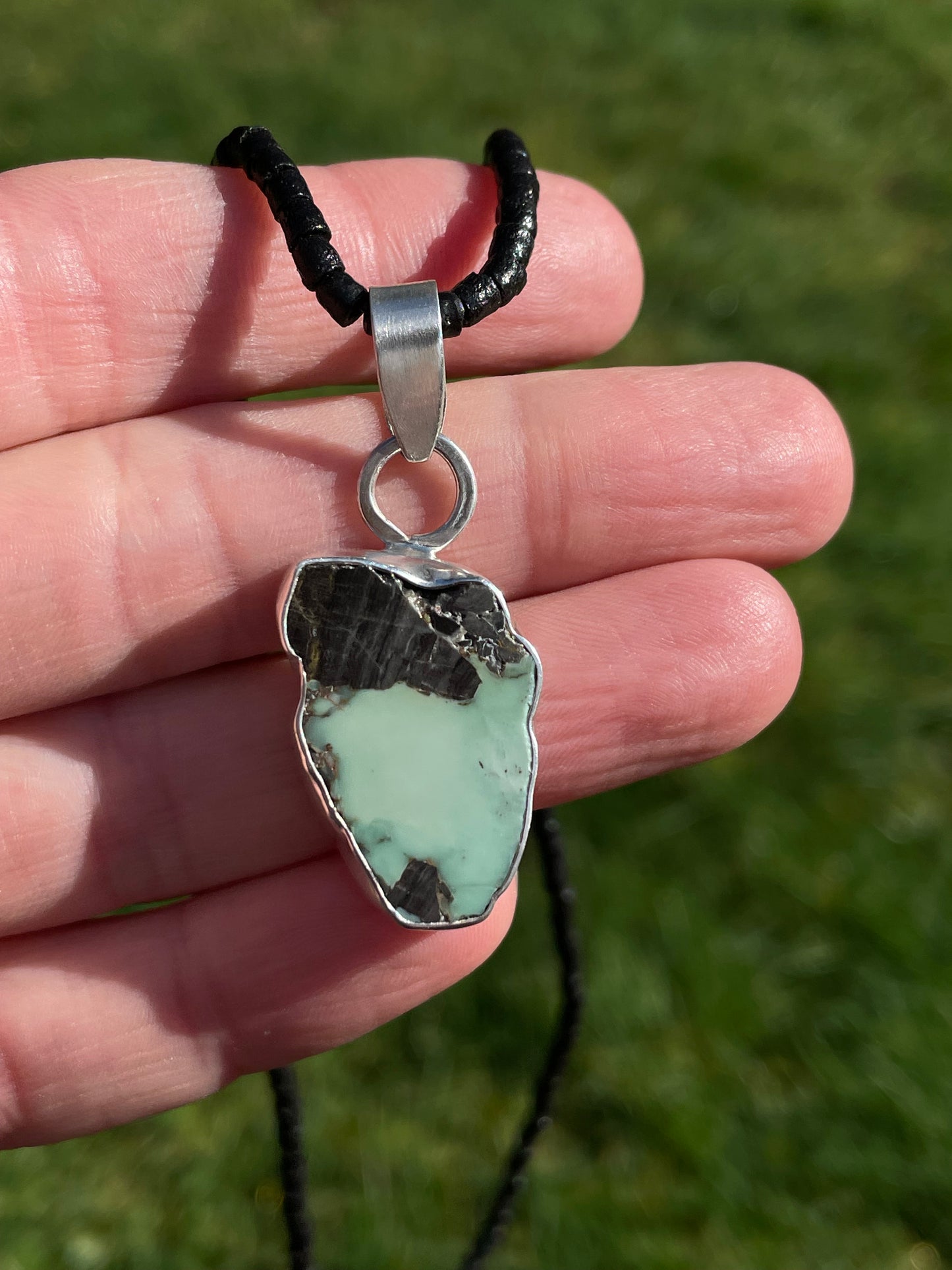 Beaded Variscite Necklace