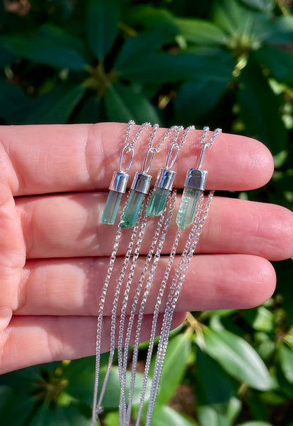 Tourmaline Crystal Necklace