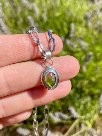 Zinnia bloom Necklace 3