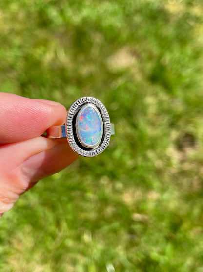 Australian Opal Ring Size 7