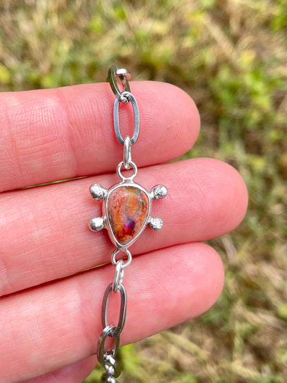 Mexican Fire Opal Bracelet 1