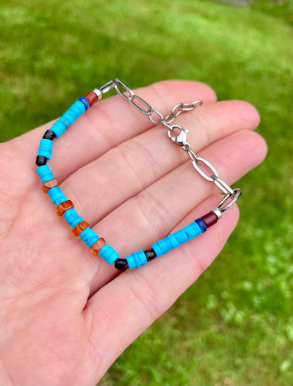 Beaded Turquoise Bracelet 3