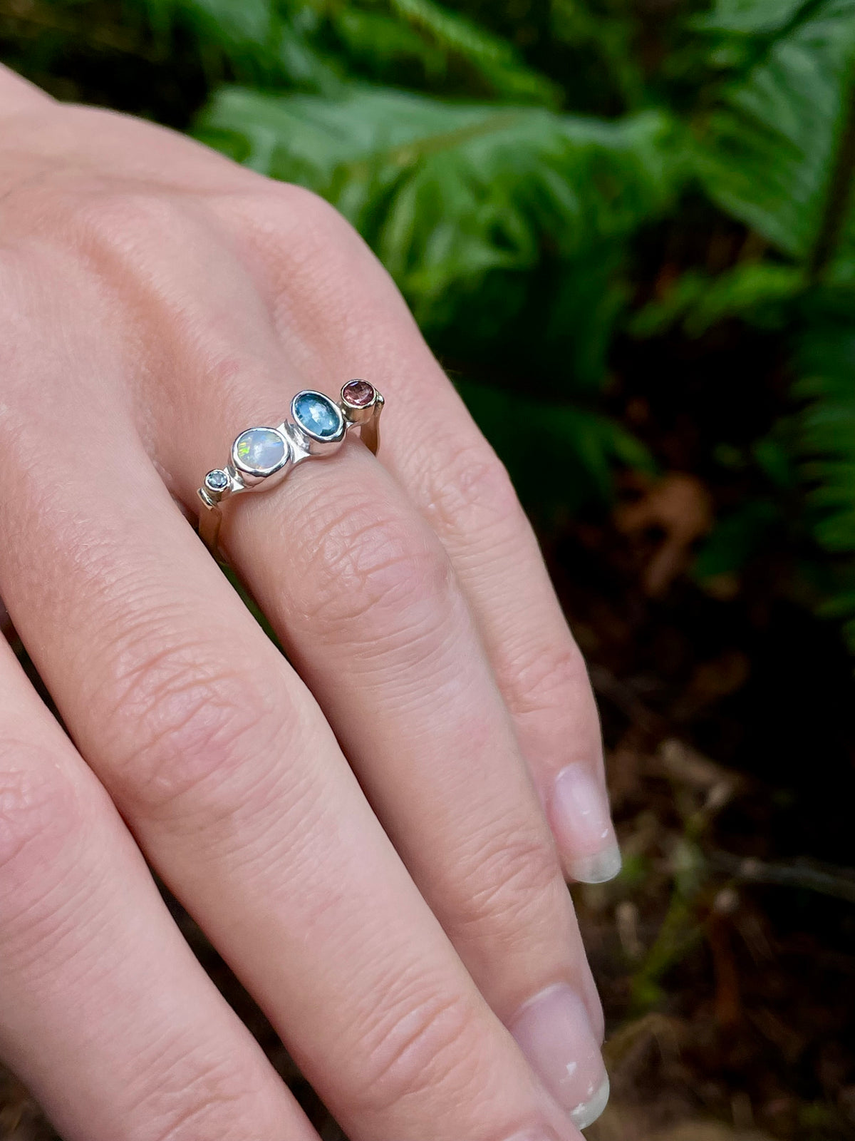 Golden Gem Collector Ring Size 8