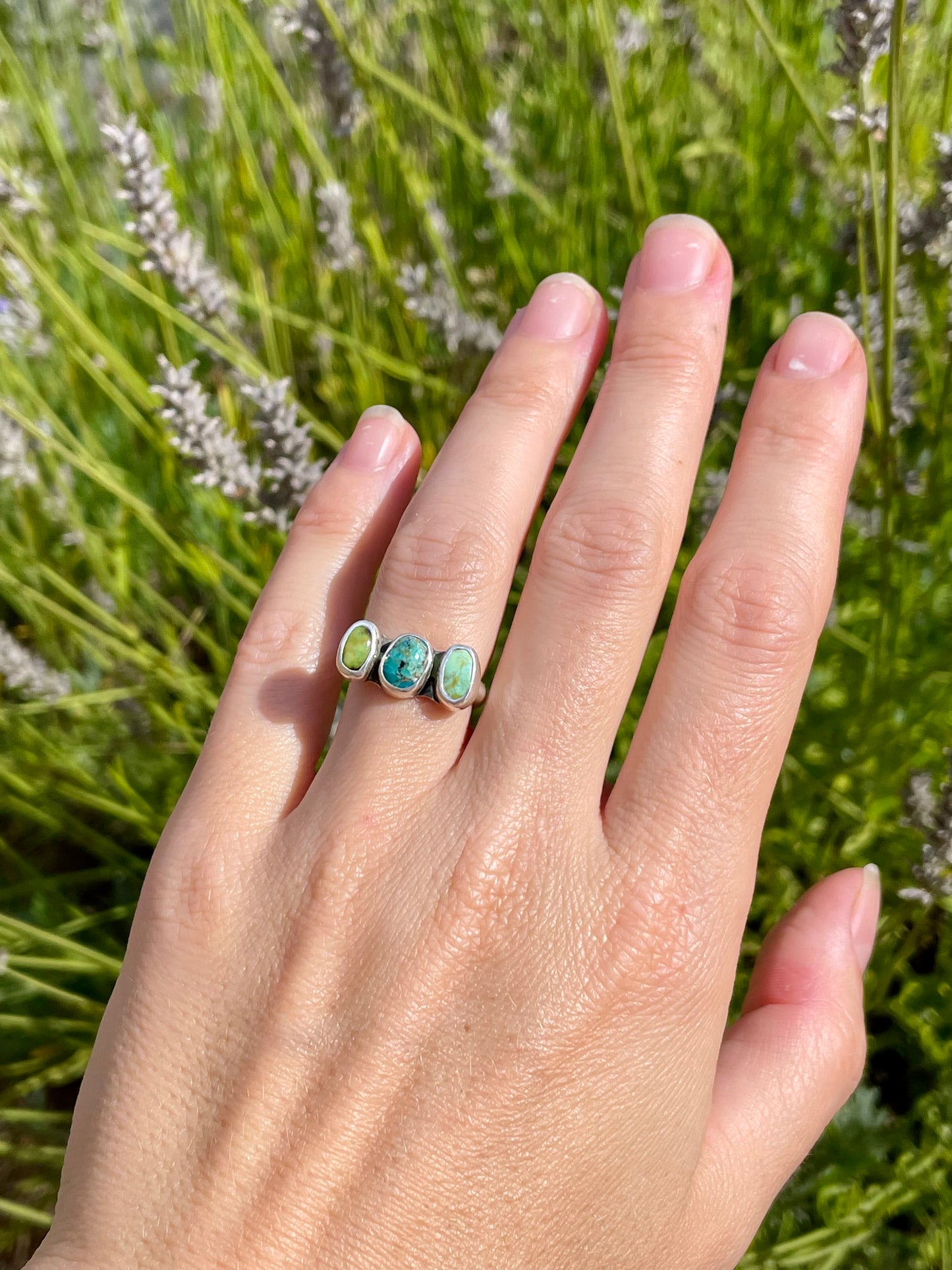 Turquoise collectors ring size 7
