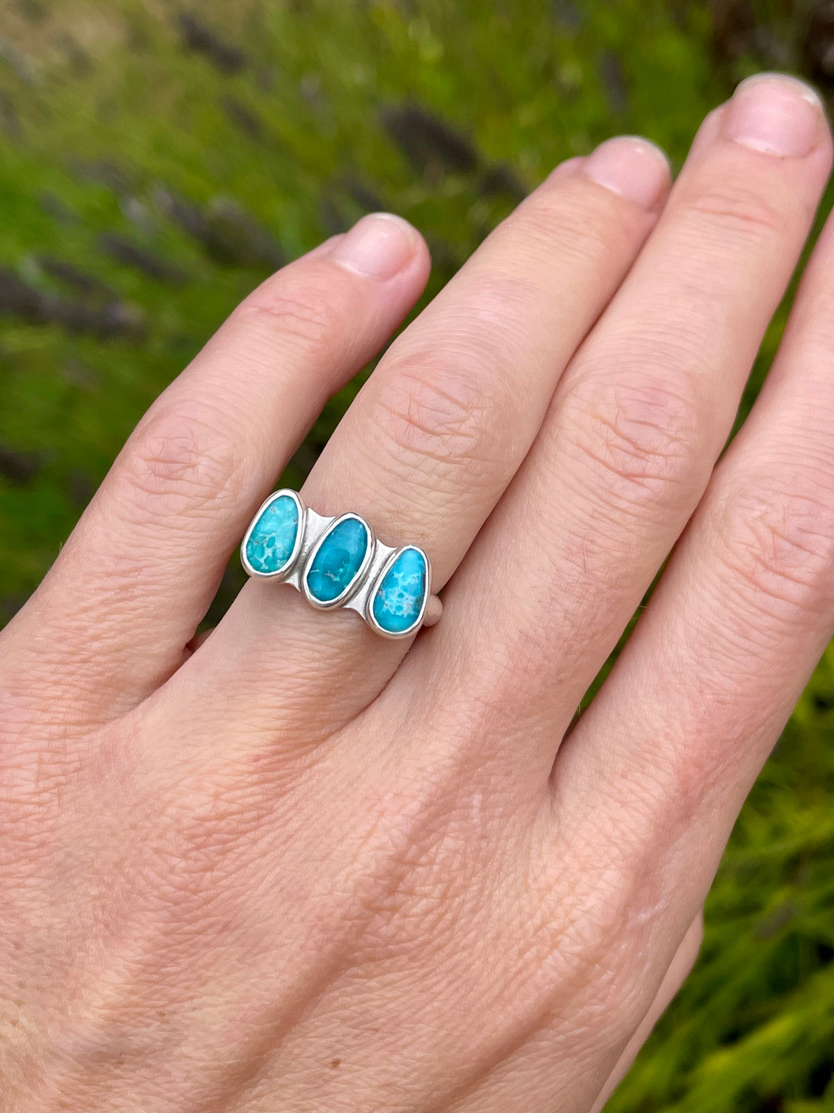 Made-To-Order Tripple Turquoise Ring