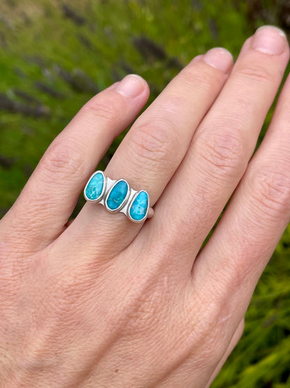 Made-To-Order Tripple Turquoise Ring
