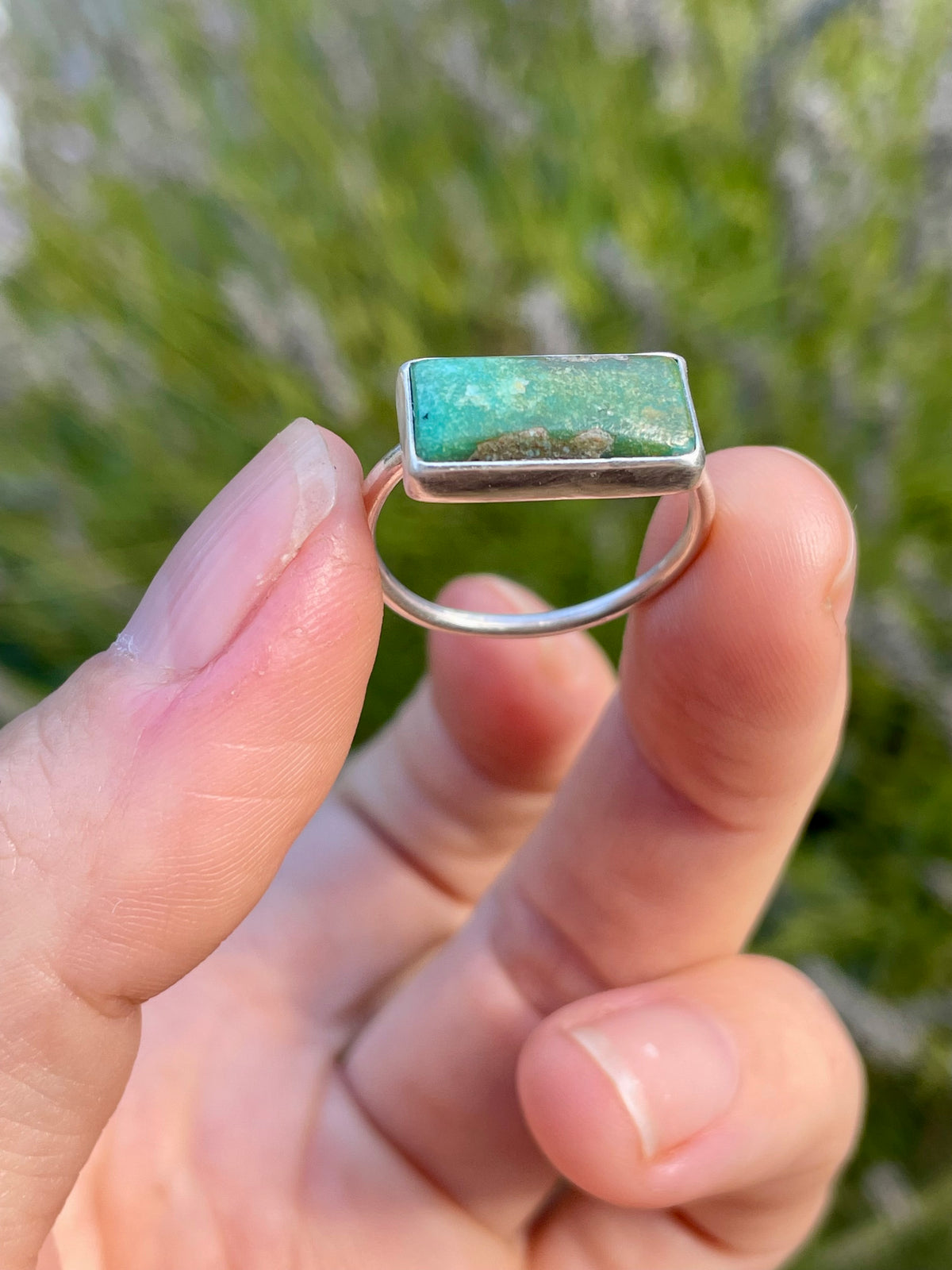 Made-To-Order East/West Turquoise Ring