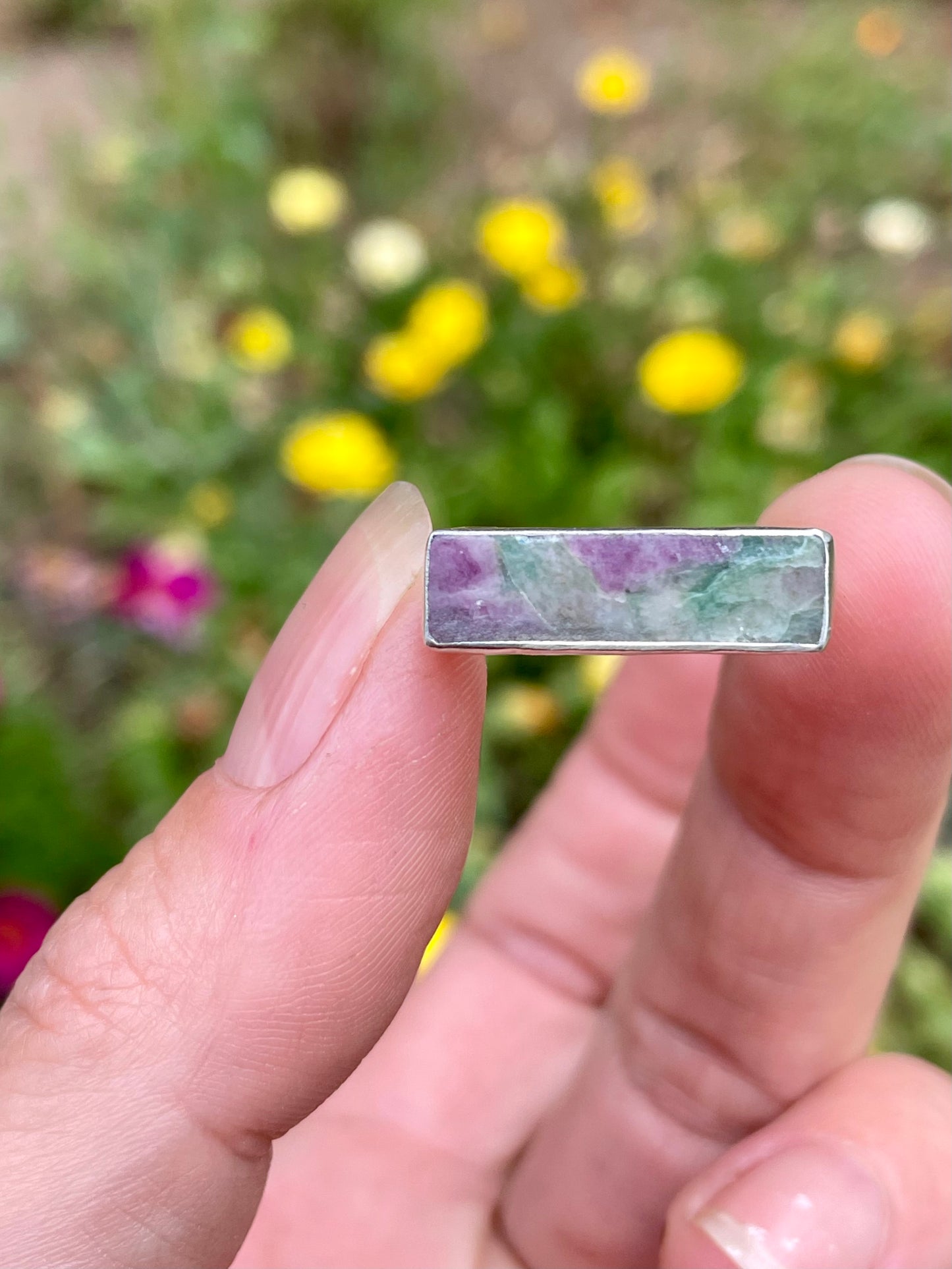 Lavender Horizontal Ring size 9